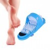 Bluesees - Brosse de massage magique pour les pieds - Avec ventouses antidérapantes - Massage dacupression des pieds - Spa -