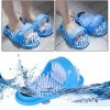 Bluesees - Brosse de massage magique pour les pieds - Avec ventouses antidérapantes - Massage dacupression des pieds - Spa -