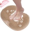 RUMENG Shower Foot & Back Scrubber, Massage Pad,Foot Scrubber Douche Brosse Pieds,éPurateur De Pieds Et De Dos De Douche, Cou