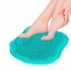 Botiniv Masseur Pied Douche - Tapis Pied Douche, nettoyant pour Brosse Bain, Outil Douche pour Lave-Pieds avec ventouses anti