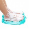 Tapis de douche exfoliant pour pieds avec ventouse antidérapante, réduit les douleurs aux pieds et améliore la circulation sa