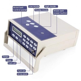 Le système ionique de bain de pieds, corps dion de corps de réseau dions de spa nettoient la machine de désintoxication de 