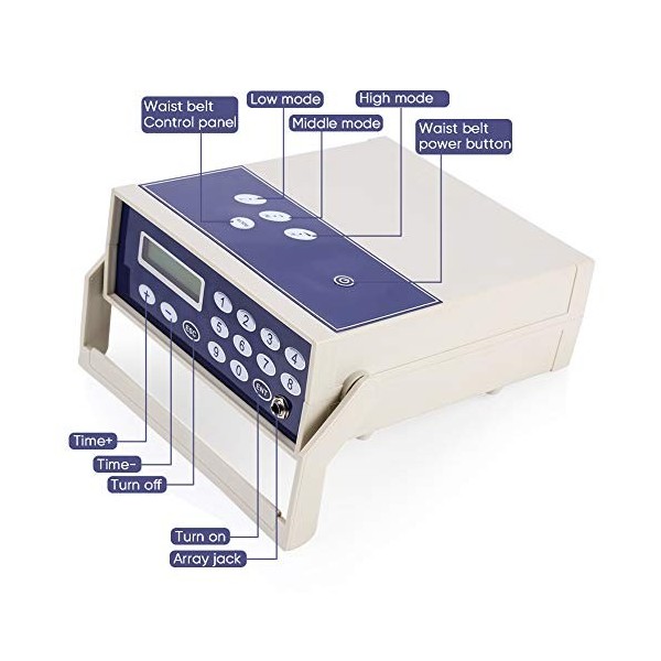 Le système ionique de bain de pieds, corps dion de corps de réseau dions de spa nettoient la machine de désintoxication de 