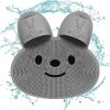 pieds pour une utilisation dans la douche | Tapis récurage pour masseur pieds douche en forme lapin - Tapis massage des pieds