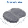 Brosse Pieds Douche, Foot Scrubber Douche avec Antidérapant Ventouses, Masse vos Pieds Sans se pencher, Circulation du Pied e