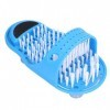 Nettoyeur de pieds de douche, nettoyeur de pieds en PVC pour enlever la peau morte, brosse de nettoyage des pieds, soulager l