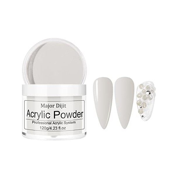 120g de poudre acrylique,poudre dongle acrylique 4.23 oz de grande capacité,polymère professionnel pour la manucure français