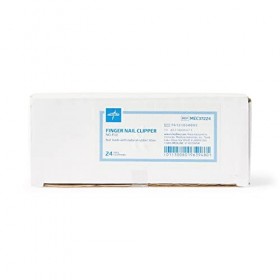 Medline MEC37224 Lot de 24 coupe-ongles sans lime