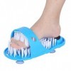 Oumefar Masseur de Pied de Douche Nettoyant pour Pieds Durable Chaussures Brosse de Nettoyage des Pieds pour Salle de Bain