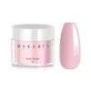 Makartt Poudre Acrylique Rose 2 oz Acrylique Colorée Fournitures pour Ongles Acrylique Poudre Acrylique pour Filles et Femmes