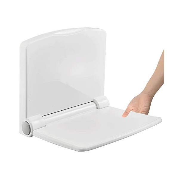 Siège de Douche Mural Rabattable，Tabouret de Douche Pliable Mural，Chaise De Douche Antidérapante pour Handicapé Personnes âgé