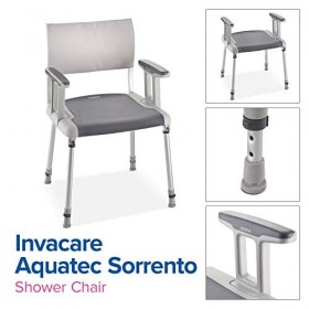 Chaise de Douche Invacare Sorrento avec accoudoirs
