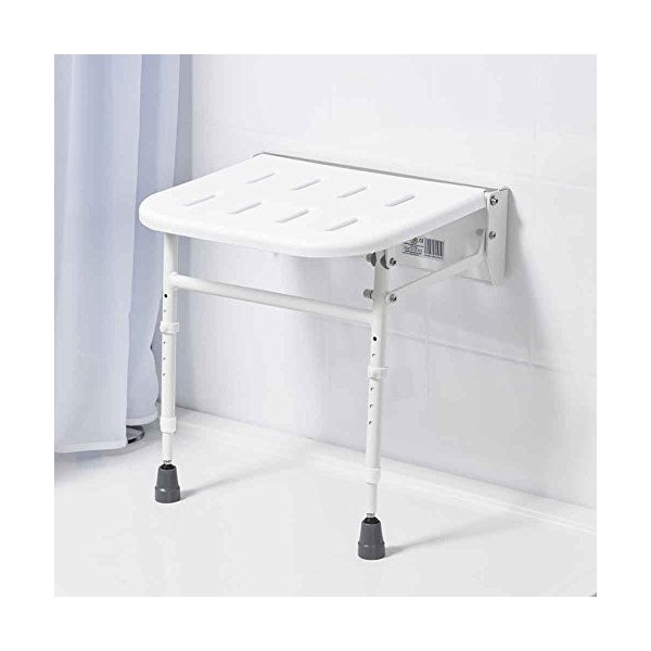 NRS Healthcare Siège de douche pliable avec pieds