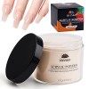 EBANKU Poudre acrylique nude, poudre acrylique de 120 g/4,23 oz poudre acrylique professionnelle de grande capacité pour lex