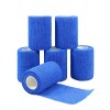 QiGui 6 Rouleaux Sports Bande Cohésive Elastiques Bandage Médical ,Pansements Adhésifs pour Doigt Mains Pieds Poignets 7,5cm 