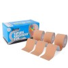 Superbe Bande Kinesiologie K Taping Pack de 3 Tape Sport 5cm x 5m Beige 