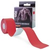 Bande Kinesiologie Tape, Lot de 4 Rouleau de 5m x 5cm, Kinesio Tape Imperméable Élastique Tape pour Sport & Physio,Kinesiolog