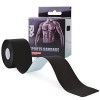 Bande Kinesiologie Tape, Lot de 4 Rouleau de 5m x 5cm, Kinesio Tape Imperméable Élastique Tape pour Sport & Physio,Kinesiolog