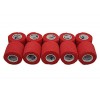 PintoMed - Bandage Cohésif - 10 Rouleaux Rouge X 5 cm X 4.5 m Autoadhésif, Sports Bande, Premiers Secours Adhésif, Vet Wrap