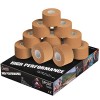 ALPIDEX 12 x Sport Tape 3,8 cm x 10 m Ruban Adhésif Sport Différente Couleurs Articulation Bandage Non Élastique Handball Foo