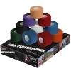 ALPIDEX 12 x Sport Tape 3,8 cm x 10 m Ruban Adhésif Sport Différente Couleurs Articulation Bandage Non Élastique Handball Foo