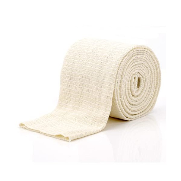 TSLBW Bandage de Pansement en Filet Bande élastique Tubulaire en Coton élastique Bandage de Gaze Tubulaire Bandage Respirant 