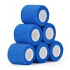 SEADESKY Bandage Autoadhésif Cohésifs 5cm x 4,5m, 6 Rouleaux Bande Cohesive Bandages Auto-adhésifs Bandes Cohésifs Bandage De