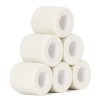 SEADESKY Bandage Autoadhésif Cohésifs 5cm x 4,5m, 6 Rouleaux Bande Cohesive Bandages Auto-adhésifs Bandes Cohésifs Bandage De