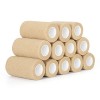 SEADESKY 12 Rouleaux Bandage Autoadhésif 10 cm x 4,5 m Bande Cohesive Bandages Cohésifs Vet Wrap Sports Bande pour Premier Se