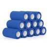 SEADESKY 12 Rouleaux Bandage Autoadhésif 10 cm x 4,5 m Bande Cohesive Bandages Cohésifs Vet Wrap Sports Bande pour Premier Se