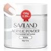 Saviland Acrylic Powder Transparente, 150g Grande Capacité Acrylique Ongle, Acrylique Ongles Poudre Professional pour Applica