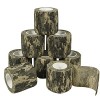 QiGui 8 Rouleaux Bande Cohésive Camouflage Bandage Autoadhésif Cohésifs Camo Ruban Auto-adhésif Elastiques Bandage Médical Ba