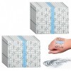 50 Pièces Imperméable Patch Douche, Bandages Adhésifs Transparents Extensibles Imperméables et Respirants, Tatouées Bandage p