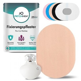 PATCHINGA - Pansement Medtronic Guardian/Enlite/Libre, protection des capteurs, adhésif, auto-adhésif, patchs I Imperméable -