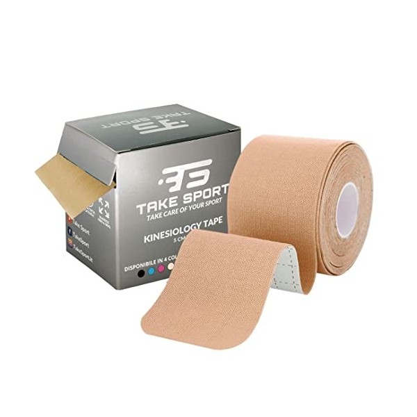 Take Sport® - Kinesiology Tape, Bandage medical, Kinesio Tape, Kinesitherapie, Ruban de kinésiologie, kt tape, Bande de Kines