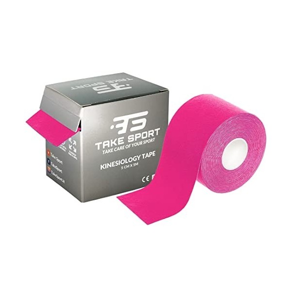 Take Sport® - Kinesiology Tape, Bandage medical, Kinesio Tape, Kinesitherapie, Ruban de kinésiologie, kt tape, Bande de Kines