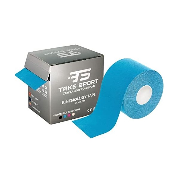 Take Sport® - Kinesiology Tape, Bandage medical, Kinesio Tape, Kinesitherapie, Ruban de kinésiologie, kt tape, Bande de Kines