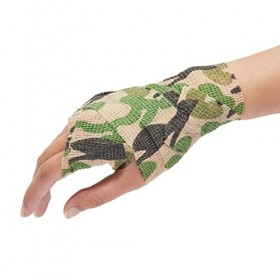 Lot de 12 bandages cohésifs de camouflage pour premiers secours, sport, poignet, cheville - 6 couleurs de camouflage assortie