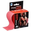 Pino 45082 Pinotape Pro Sport Bandage adhésif de kinésithérapie Rose fluo 5 cm x 5 m