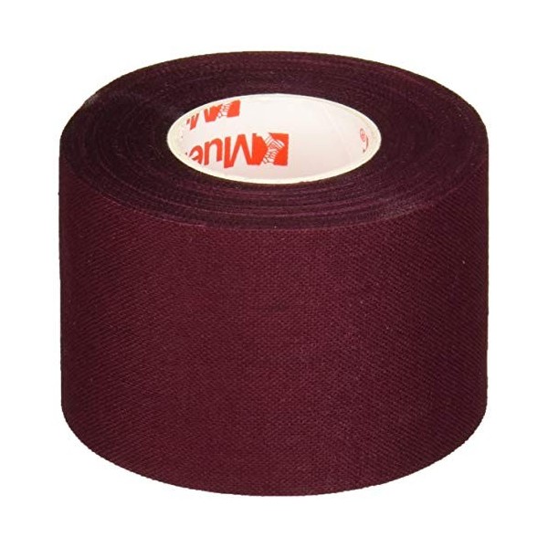 Mueller Athletic Tape, 1.5" X 10yd Roll, Scarlet, 2 pack