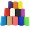 Inksafe Lot de 12 bandages cohésiques auto-adhérents 7,5 cm x 4,5 m