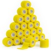 JCLIFE 24 Rouleaux Bande Cohésive Elastique, 5cm x 4,5 m Bandes de Kinésiologie, Bandage Autoadhésif Cohésifs, Adhésifs Sport