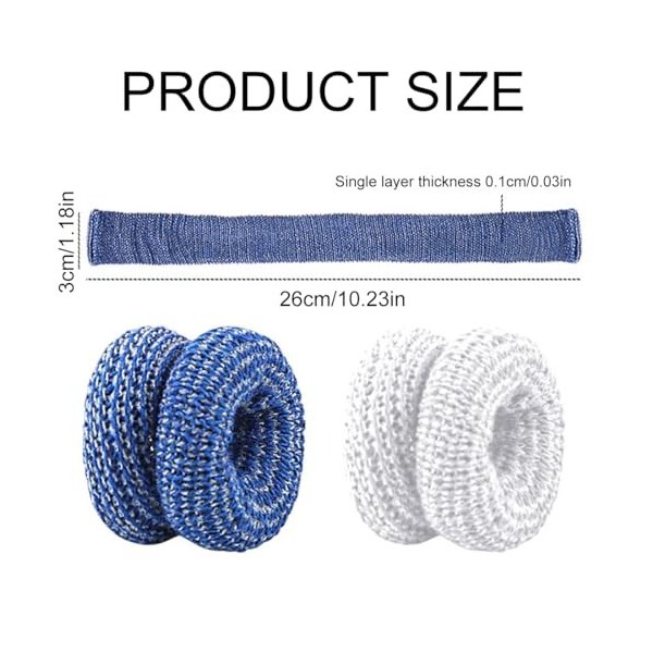 RGZD Bandages pour Doigts - 20 pièces de Bandages tubulaires de Premiers Secours pour Les Doigts en Cas dentorses et denflu