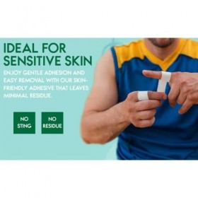 Micropore Lot de 3 rouleaux de ruban chirurgical 1,25 cm x 9,1 m