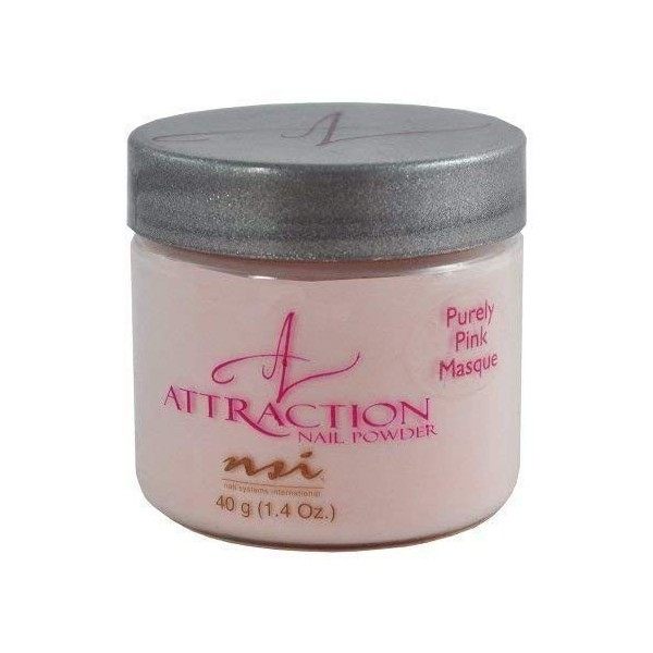 NSI – Attraction Acrylic Nail Powder – Purely Rose Masque, sauna