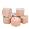 Jabtraxx Kinesio Lot de 3 rouleaux de bande de kinésiologie 5 m x 5 cm - Exemples dutilisation - Soutien musculaire - Bande 