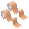 2 Rolls Bandes Kinésiologie Sport 5mx5cm, Bande Sportive Adhesive Hypoallergénique, Ruban Thérapeutique Muscles Élastique Imp