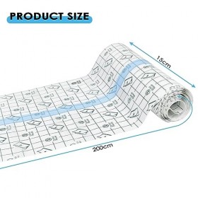 Fousenuk Pansement Waterproof, 2 Rouleau Pansement Etanche pour Baignade 15cm X 2m, Dermalize Tatouage, Pansement Transparent