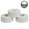 ALPIDEX 3 x Sport Tape 2,5 cm x 10 m Ruban Adhésif Sport Blanc Bande Doigt Escalade Inélastique Strap Hockey