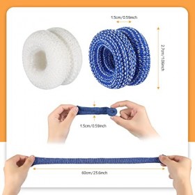 20 Paquets Bandages Tubulaires pour Premiers Secours Bandage Tubulaire de Doigt Enroulé Pansement Tubulaires pour Doigts Band